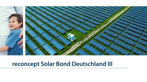 Investments - reconcept Solar Bond Deutschland III